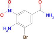 4-Amino-3-bromo-5-nitrobenzamide