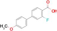 3-Fluoro-4'-methoxy-[1,1'-biphenyl]-4-carboxylic acid