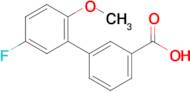5'-Fluoro-2'-methoxy-[1,1'-biphenyl]-3-carboxylic acid