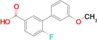 6-Fluoro-3'-methoxy-[1,1'-biphenyl]-3-carboxylic acid