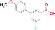 5-Fluoro-4'-methoxy-[1,1'-biphenyl]-3-carboxylic acid