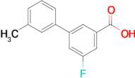 5-Fluoro-3'-methyl-[1,1'-biphenyl]-3-carboxylic acid
