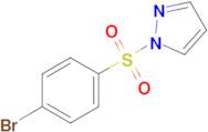 1-((4-Bromophenyl)sulfonyl)-1H-pyrazole