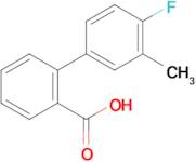 4'-Fluoro-3'-methyl-[1,1'-biphenyl]-2-carboxylic acid