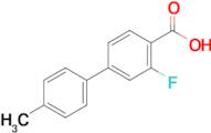 3-Fluoro-4'-methyl-[1,1'-biphenyl]-4-carboxylic acid