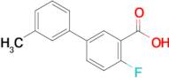 4-Fluoro-3'-methyl-[1,1'-biphenyl]-3-carboxylic acid