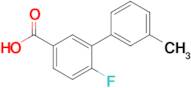 6-Fluoro-3'-methyl-[1,1'-biphenyl]-3-carboxylic acid