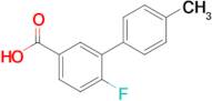 6-Fluoro-4'-methyl-[1,1'-biphenyl]-3-carboxylic acid