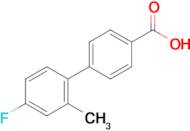 4'-Fluoro-2'-methyl-[1,1'-biphenyl]-4-carboxylic acid