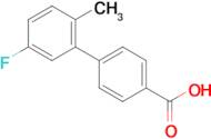 5'-Fluoro-2'-methyl-[1,1'-biphenyl]-4-carboxylic acid