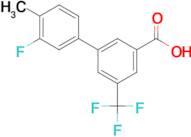 3'-Fluoro-4'-methyl-5-(trifluoromethyl)-[1,1'-biphenyl]-3-carboxylic acid