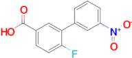 6-Fluoro-3'-nitro-[1,1'-biphenyl]-3-carboxylic acid