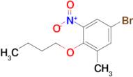 5-Bromo-2-butoxy-1-methyl-3-nitrobenzene