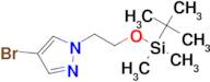 4-Bromo-1-(2-((tert-butyldimethylsilyl)oxy)ethyl)-1H-pyrazole