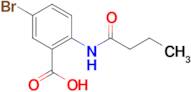 5-Bromo-2-butyramidobenzoic acid