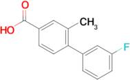 3'-Fluoro-2-methyl-[1,1'-biphenyl]-4-carboxylic acid