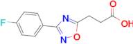 3-(3-(4-Fluorophenyl)-1,2,4-oxadiazol-5-yl)propanoic acid