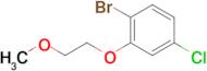 1-Bromo-4-chloro-2-(2-methoxyethoxy)benzene