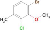 1-Bromo-3-chloro-2-methoxy-4-methylbenzene