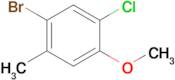 1-Bromo-5-chloro-4-methoxy-2-methylbenzene