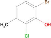 6-Bromo-2-chloro-3-methylphenol