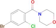 (4-Bromo-2-chlorophenyl)(morpholino)methanone