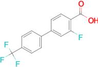 3-Fluoro-4'-(trifluoromethyl)-[1,1'-biphenyl]-4-carboxylic acid