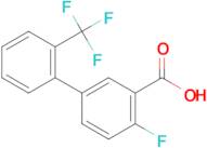 4-Fluoro-2'-(trifluoromethyl)-[1,1'-biphenyl]-3-carboxylic acid