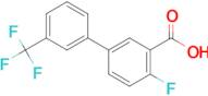 4-Fluoro-3'-(trifluoromethyl)-[1,1'-biphenyl]-3-carboxylic acid