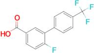 6-Fluoro-4'-(trifluoromethyl)-[1,1'-biphenyl]-3-carboxylic acid