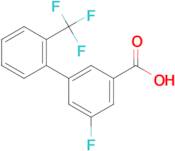 5-Fluoro-2'-(trifluoromethyl)-[1,1'-biphenyl]-3-carboxylic acid