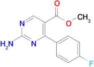 Methyl 2-amino-4-(4-fluorophenyl)pyrimidine-5-carboxylate