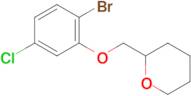 2-((2-Bromo-5-chlorophenoxy)methyl)tetrahydro-2H-pyran