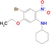 4-Bromo-N-cyclohexyl-5-ethoxy-2-nitroaniline