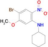 4-Bromo-N-cyclohexyl-5-methoxy-2-nitroaniline