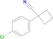 1-(4-Chlorophenyl)cyclobutanecarbonitrile