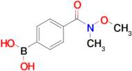 4-(N,O-Dimethylhydroxylaminocarbonyl)phenylboronic acid