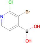 (3-Bromo-2-chloropyridin-4-yl)boronic acid