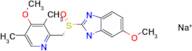 Sodium (S)-6-methoxy-2-(((4-methoxy-3,5-dimethylpyridin-2-yl)methyl)sulfinyl)benzo[d]imidazol-1-ide