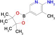 3-Methyl-5-(4,4,5,5-tetramethyl-1,3,2-dioxaborolan-2-yl)pyridin-2-amine