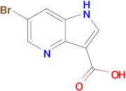 6-Bromo-1H-pyrrolo[3,2-b]pyridine-3-carboxylic acid