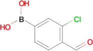 (3-Chloro-4-formylphenyl)boronic acid