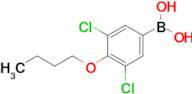 (4-Butoxy-3,5-dichlorophenyl)boronic acid