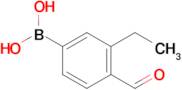 (3-Ethyl-4-formylphenyl)boronic acid