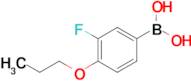 (3-Fluoro-4-propoxyphenyl)boronic acid
