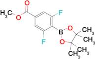 Methyl 3,5-difluoro-4-(4,4,5,5-tetramethyl-1,3,2-dioxaborolan-2-yl)benzoate