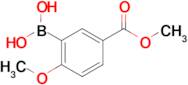 (2-Methoxy-5-(methoxycarbonyl)phenyl)boronic acid