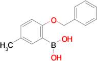 (2-(Benzyloxy)-5-methylphenyl)boronic acid