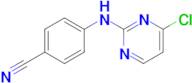 4-((4-Chloropyrimidin-2-yl)amino)benzonitrile