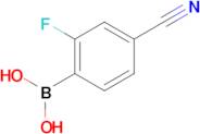 (4-Cyano-2-fluorophenyl)boronic acid